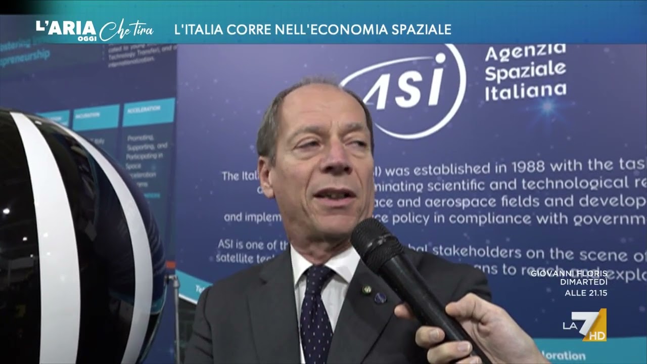 L'Italia corre nell'economia spaziale