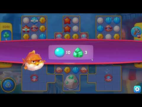 Fishdom 5549 Hard Level - NO BooSTERS