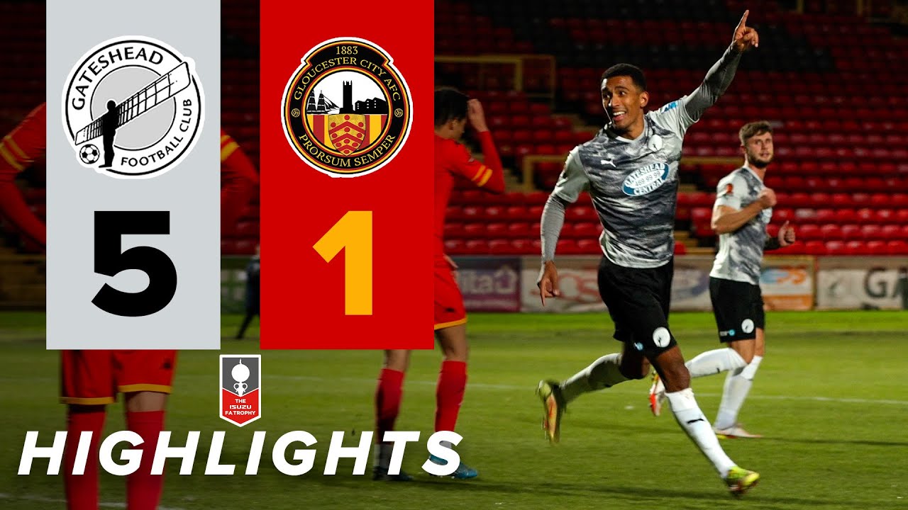 Danny Elliott nets first Heed goal in FA Trophy win 🤩 | Gateshead 5-1 Gloucester City | HIGHLIGHTS