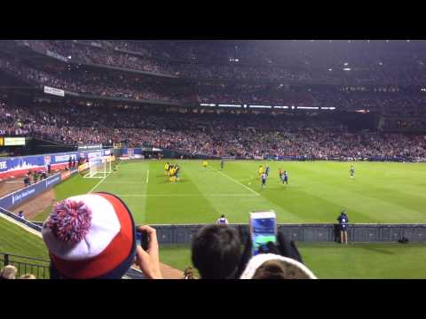 Fabian Johnson Free Kick Goal - USA vs Saint Vincent