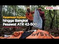 Pesawat ATR 42 500 Jatuh 10 Korban Ditemukan Proses DVI Dimulai