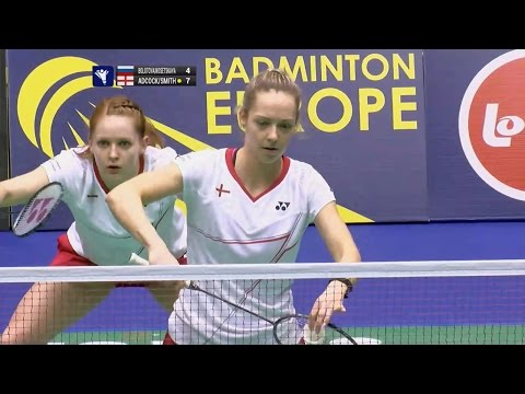 SF WD: E.Bolotova & E.Kosetskaya VS G.Adcock & L.Smith (2015 European Mixed Team Championships)