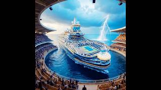 Future 🚢 ship stadium. #cruiseship #megaship #cruise #ship #travel #youtubeshort #viralvideo