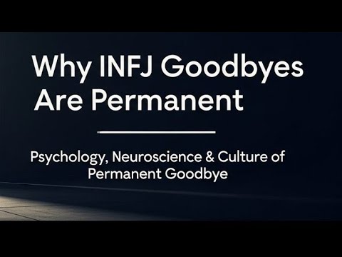 Why Can't INFJs Come Back?