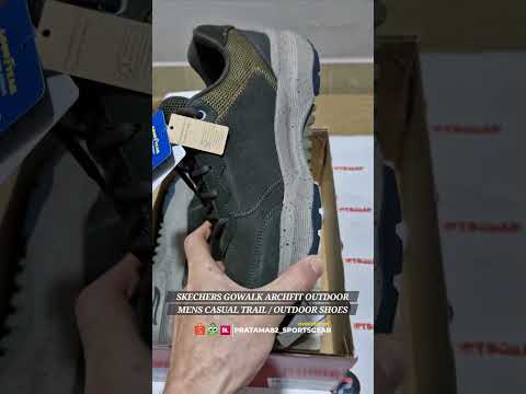 SKECHERS GO WALK ARCH FIT OUTDOOR OPALITE ROCK CASUAL TRAIL SHOES ORIGINAL #outdoorshoes #skechers