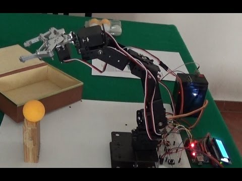 braccio meccanico - robotic arm - arduino - e46