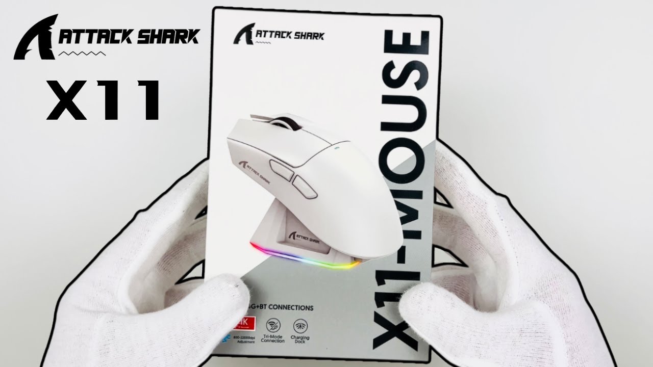 Attack Shark X-11Gaming Mouse Unboxing