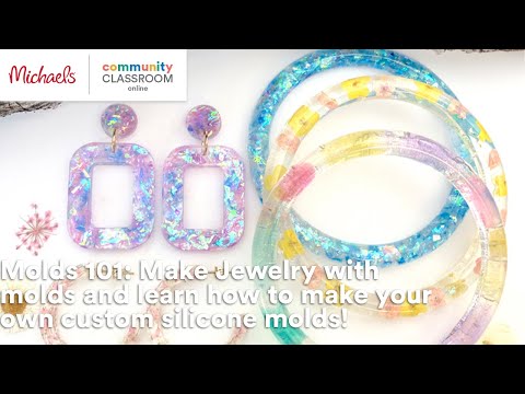 Online Class Molds 101 Make Jewelry with molds...