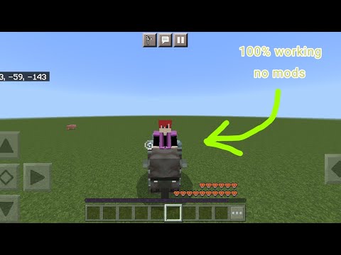 How to ride the ravager in Minecraft with no mods