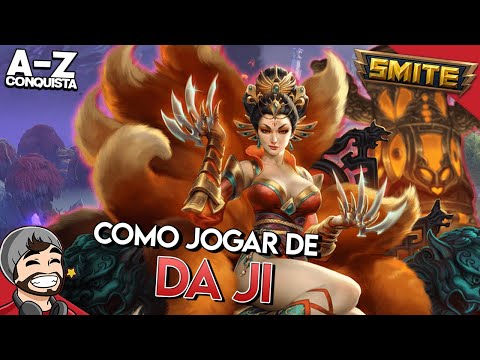 COMO JOGAR DE DA JI - A-Z Conquista + Guia - ⚡ Smite BR