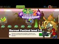 Zomboss The Nanny And Hunterria Plants Vs Zombies 2 Reflourished Harvest Festival Level 1 5