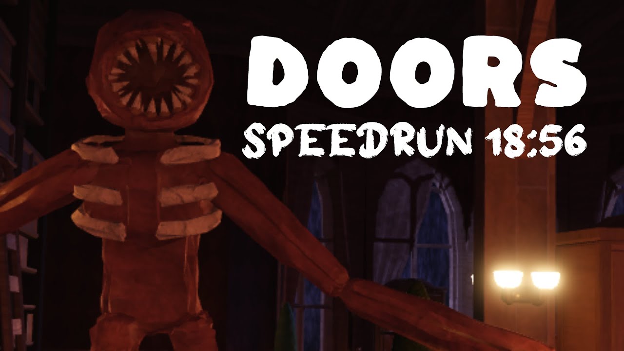 Roblox DOORS Speedrun 18:56 Solo