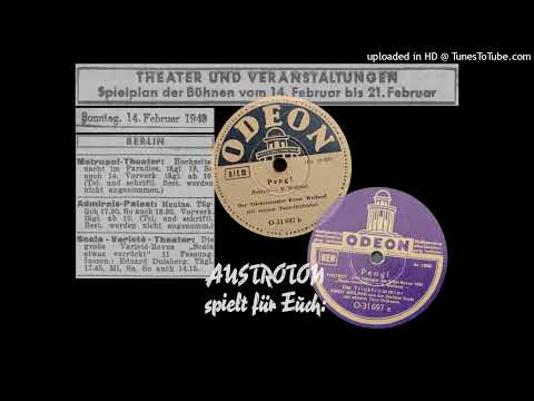 Tricktrommler Ernst Weiland v. d. Berliner Scala: Peng - Foxtrot (Berlin 1942)