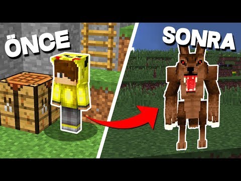 ISMETRG GECE 3.00'DE KURT ADAM OLDU! 😱 - Minecraft