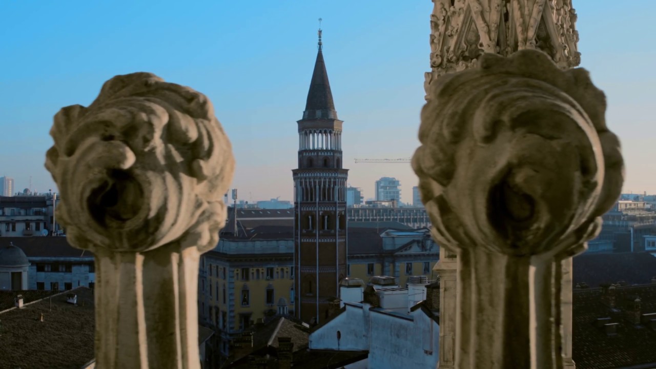 Discover captivating cinematic visuals of Duomo di Milano.