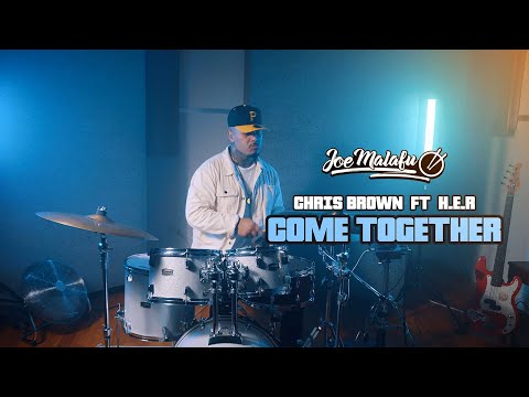 Chris Brown - Come Together ft  H.E.R (Joe Malafu Drum Cover)