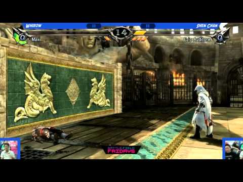 Battlefield Fridays SCV 23rd March 2012 - WF - Whirow (Maxi) vs Shen Chan (Ezio)