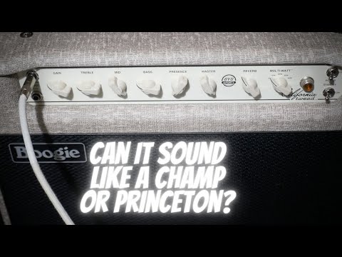 Mesa Boogie California Tweed || Small Fender Amp Tones?