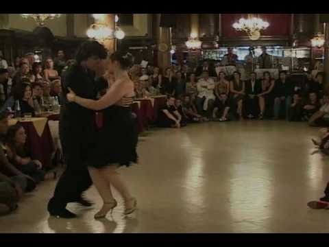  Federico Naveira  and  Ariadna Naveira  are  dancing  to  the  tango  "  Paciencia  "