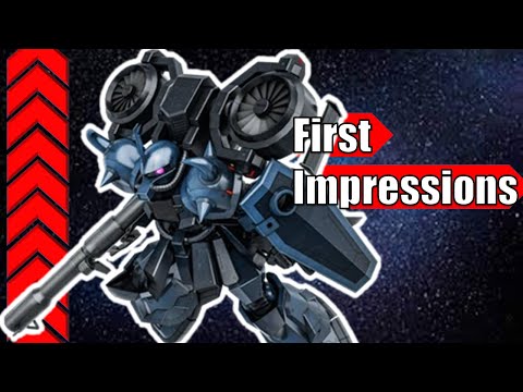Worst Gouf Flight Type Unit [Thunderbolt] First Time Test Flight Ever?