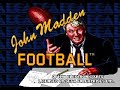John Madden Football Sega Genesis New York Vs Chicago