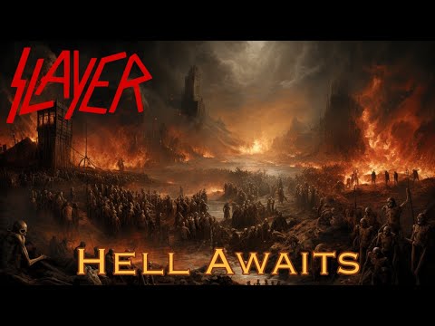 Hell Awaits by Slayer - with lyrics + images generated by an AI