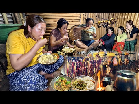 Countryside Life Nepal Family BEST Cooking Compilation | Village Style Cooking & Eating in Village