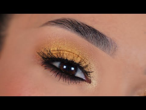 Maquillaje Amarillo FACIL Para Principiantes