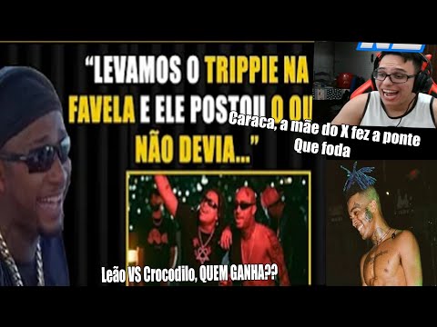 NOTAREACT #4 - REAGINDO AO OROCHI FALANDO DO TRIPPIE REDD - Leão Vs Crocodilo  [PETR4 SUBIU]