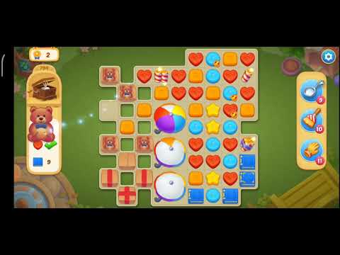 Matchington Mansion Level 794 / iOS/Android - using spoon to win