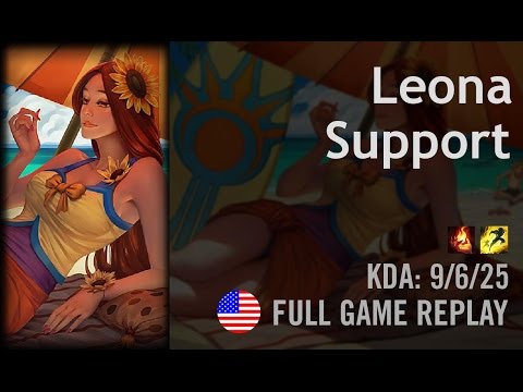 Leona Support vs Janna - Matt - NA Challenger Path 5.23