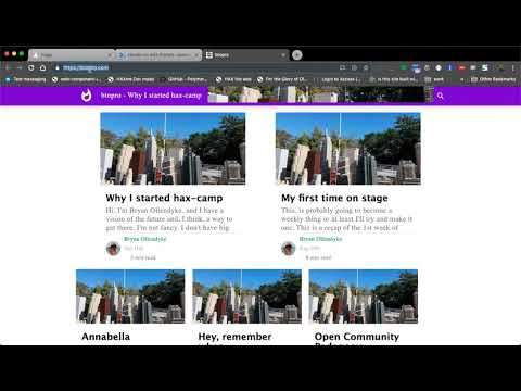 Using web components for progressive enhancement in the portal tag