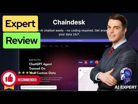 Chaindesk AI Review: No-Code AI Chatbot Revolution 🤖💬