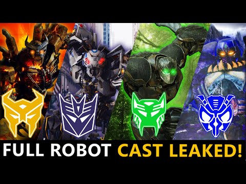 Transformers 7 Rise Of The Beasts(2023) All Cast Robots, Confirmed & Leak Characters Revealed!