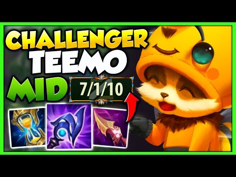 How To CRUSH Mid-Lane With Teemo In Challenger | Season 11 Teemo - League of Legends