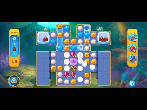 Fishdom Easy Level 10348 (with ingame lightning and bomb booster) @choraelmin