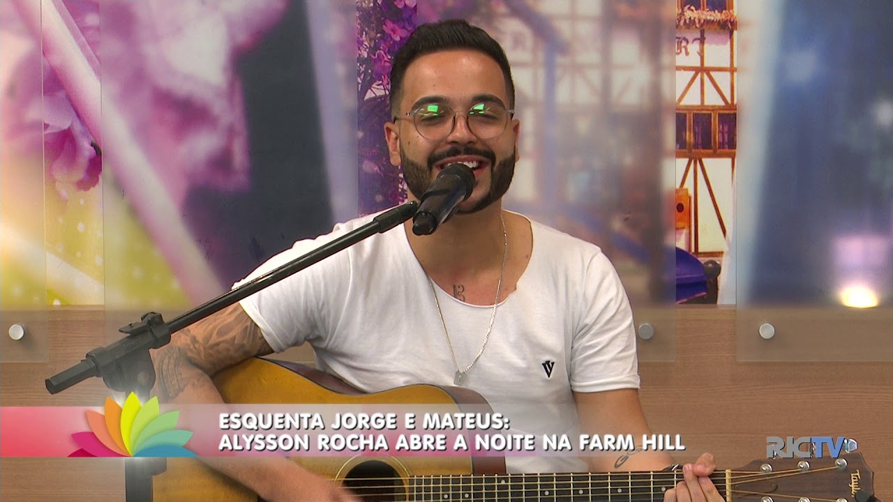 Alysson Rocha abre o show da dupla Jorge e Mateus em Araquari - ND Mais - Entretenimento