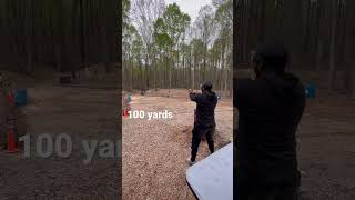 100 yards with glock 19 IRON SIGHTS