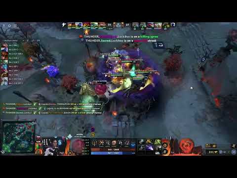 Sacred's beautiful black hole. Thunder Awaken vs. Team Liquid - Dota 2 Lower Bracket R4 TI11