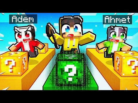 I trolled people as a NOOB in the Hacker Lucky Block Contest! 🤣 | Minecraft