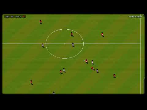 SWOS* Manchester City vs Manchester UTD (Premier League) AI MATCH - Let's Play shtum, Letsplay stumm