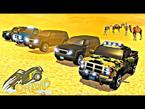 Prado Car Racing : Offroad simulator game 2021 gameplay walkthrough HD Android desert  racing game