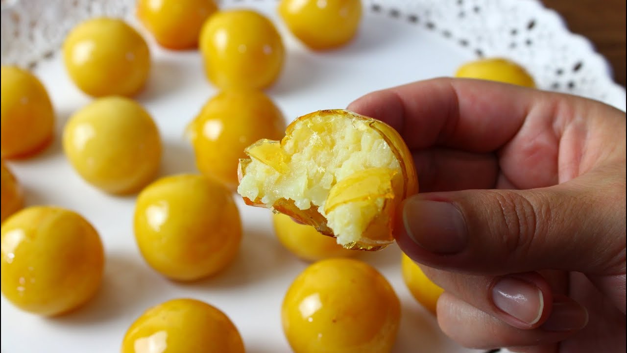 BALA DE VIDRO - Minha versão da bala baiana com casquinha sequinha e super crocante!