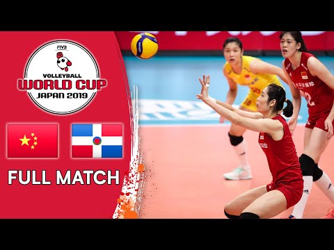 China 🆚 Dominican Republic - Full Match | Women’s Volleyball World Cup 2019