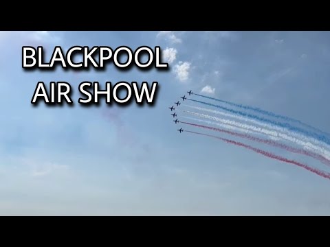 Blackpool Airshow 2022 | The Red Arrows Blackpool Air show | 13/08/2022