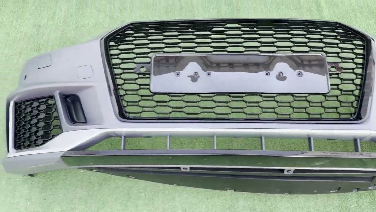 Audi A4 B9 2015-2024 гг. Передний бампер RS-Style (2015-2019) Video 1
