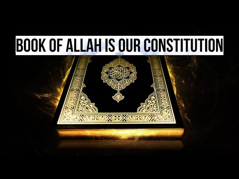 Book of Allah  is our Constitution - | Nasheed |