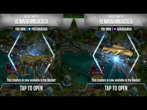 POSTOSUCHUS VS DAKOSAURUS UNLOCKED | HT GAME