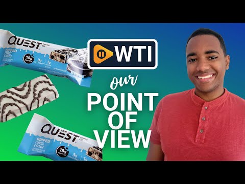 Quest Nutrition Cookies and Cream Bars - WTI product video review
