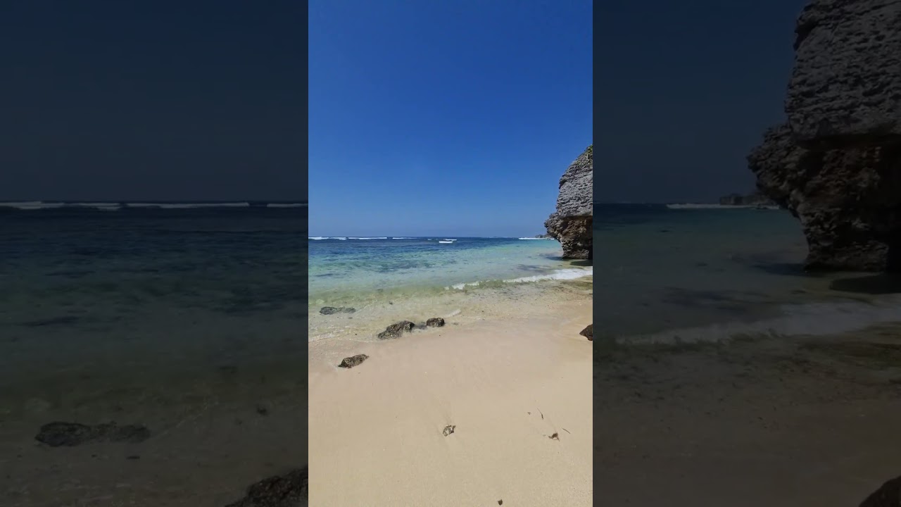 Secluded beach in Bali, Geger Beach! #bali #travel #secludedbeach #secluded #balibeach #bestbeaches